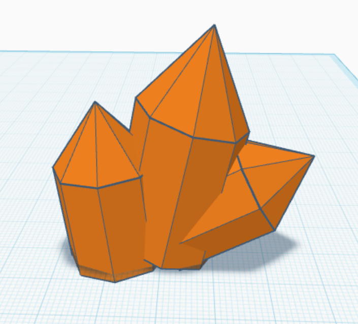 The Forge Inspired Orange Crystal