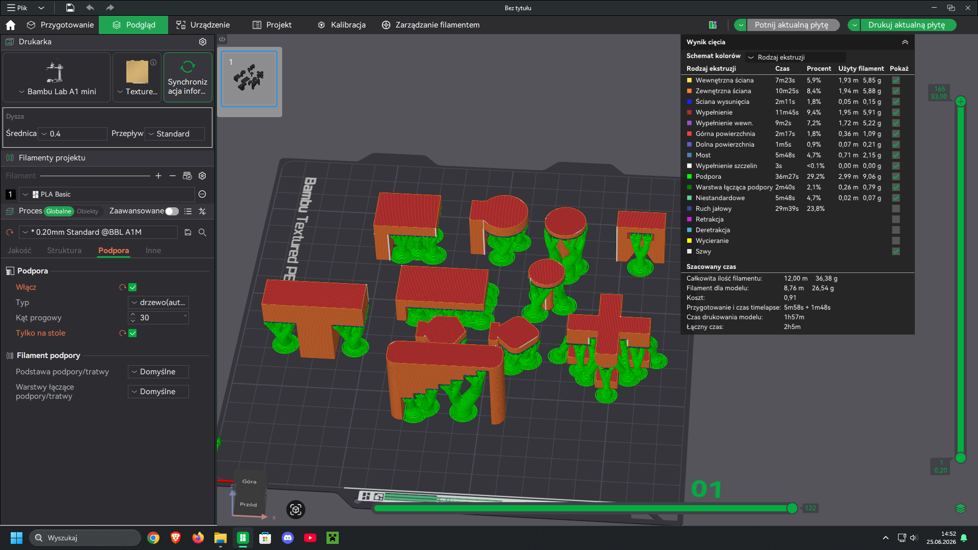 Miniatura 3 do modelo 3D Support Test Pack