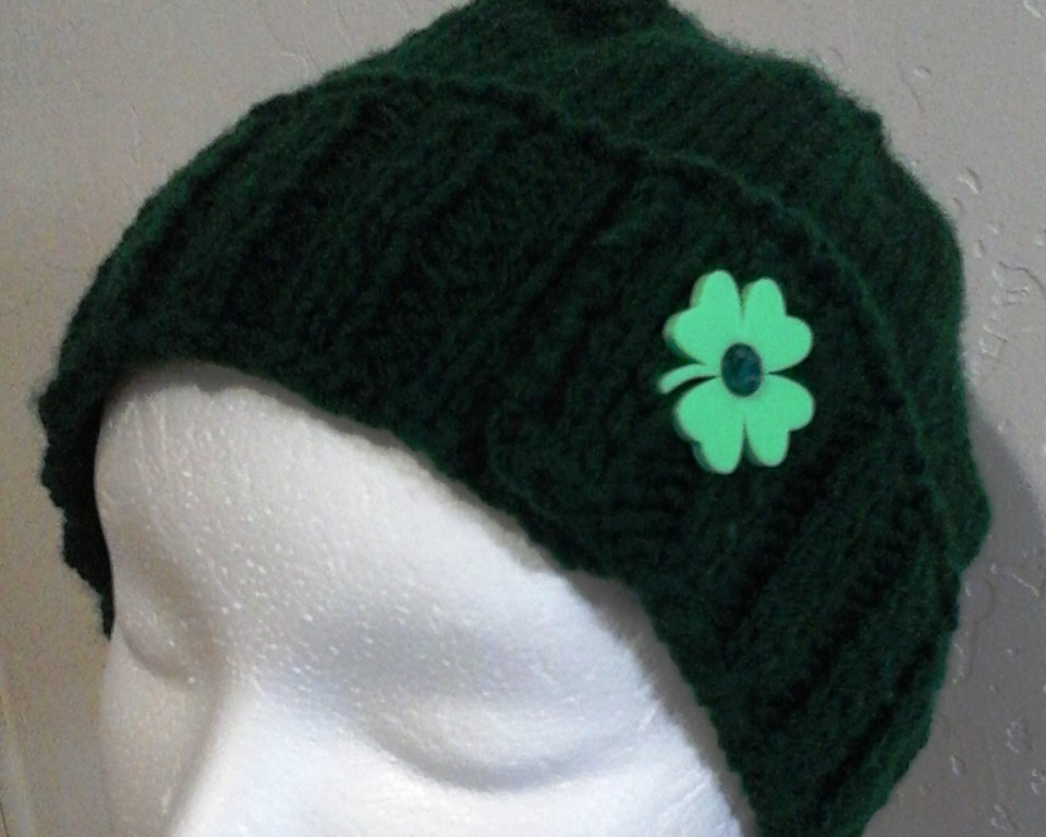 Shamrock Button