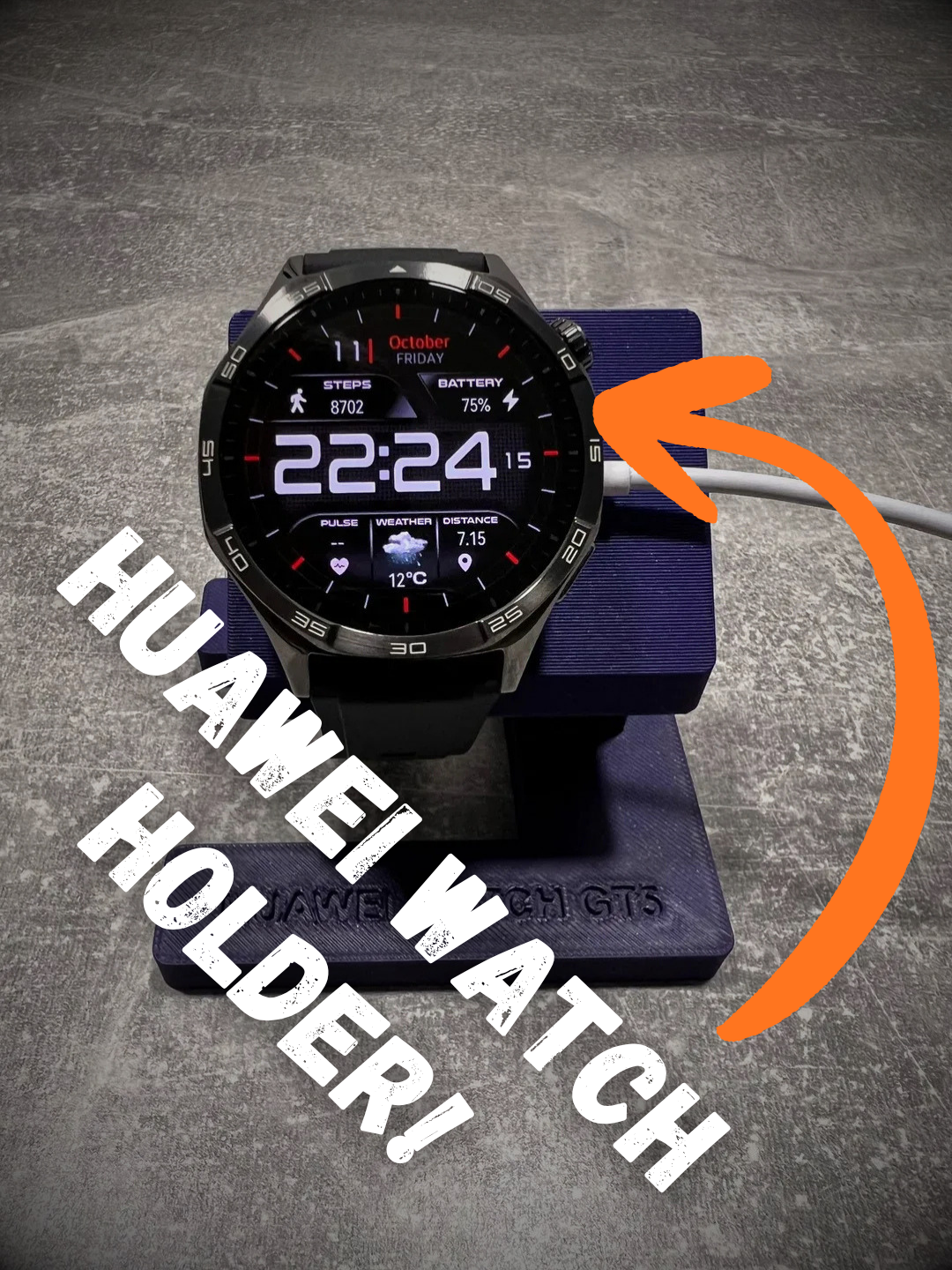 Huawei Watch GT 5 Holder Charger Remix