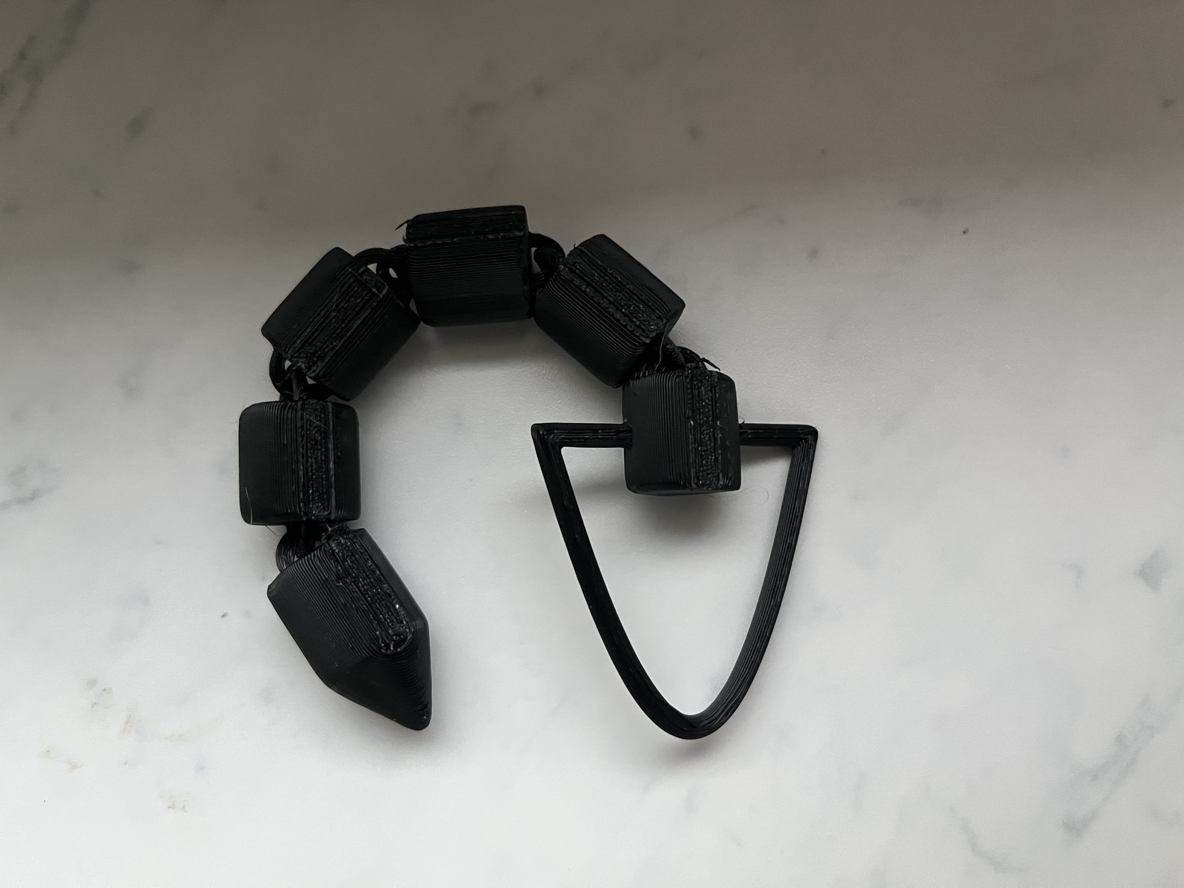 Miniatura 3 do modelo 3D Flexi Arrow Keychain