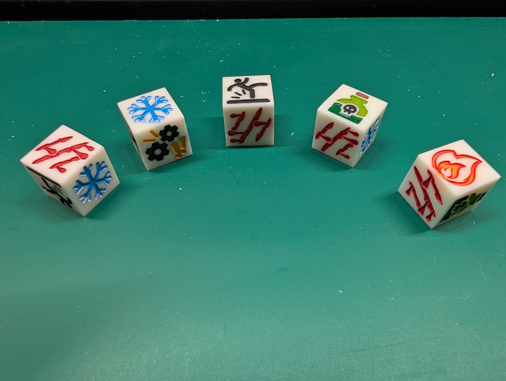 Warmachine Status Dice