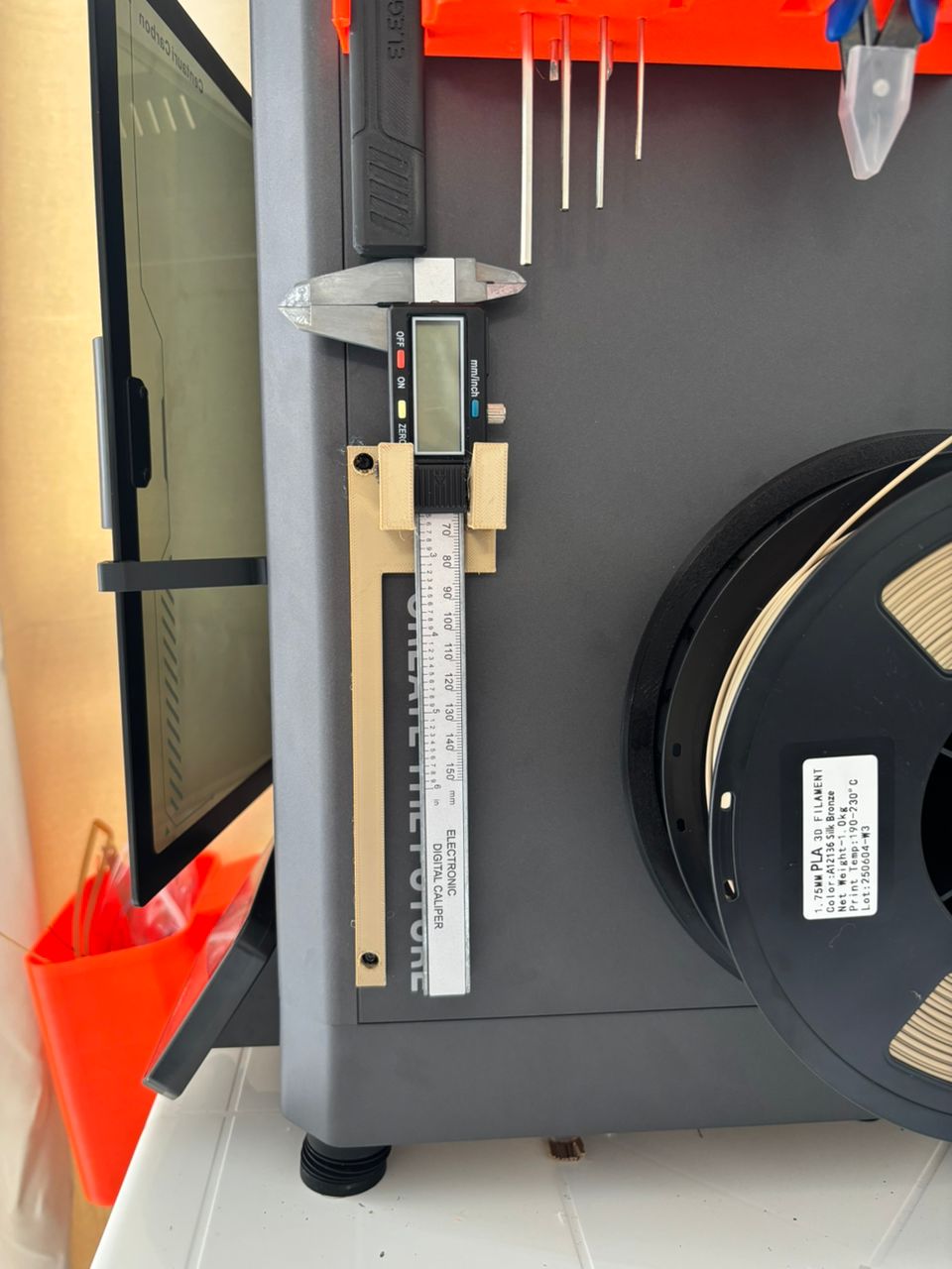 Caliper Support for Centauri Carbon — miniatura 2