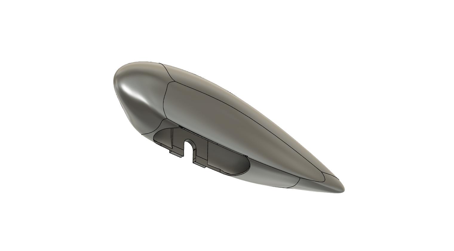 165 mm Wheel Pants for 2 Meter F3A Model