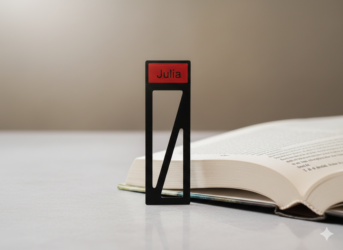 Custom thin Bookmark