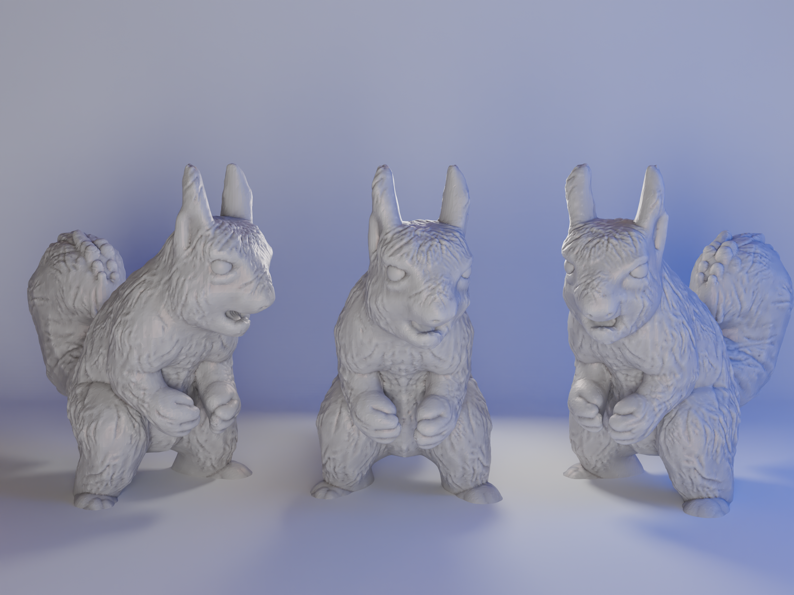 Giant Angry Ground Squirrel 17mm & 25mm (DND / TTRPG)