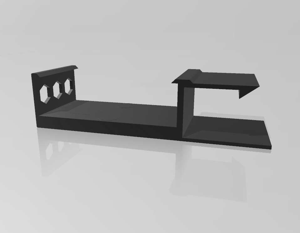 NETGEAR GS105 Mount for Ikea Galant Desk