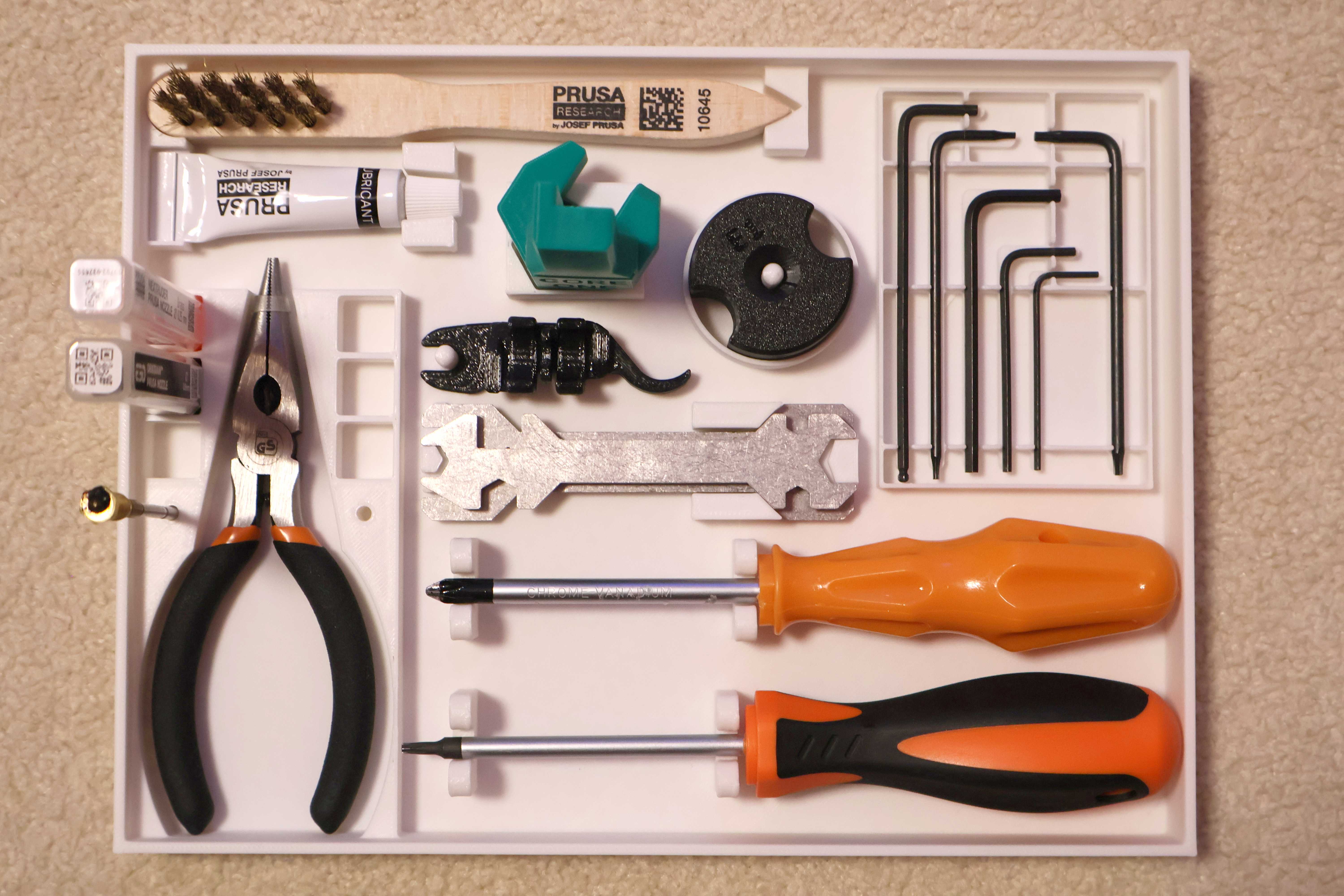 Miniatura 2 do modelo 3D CORE ONE (+) Tool Tray - gridfinity compatible