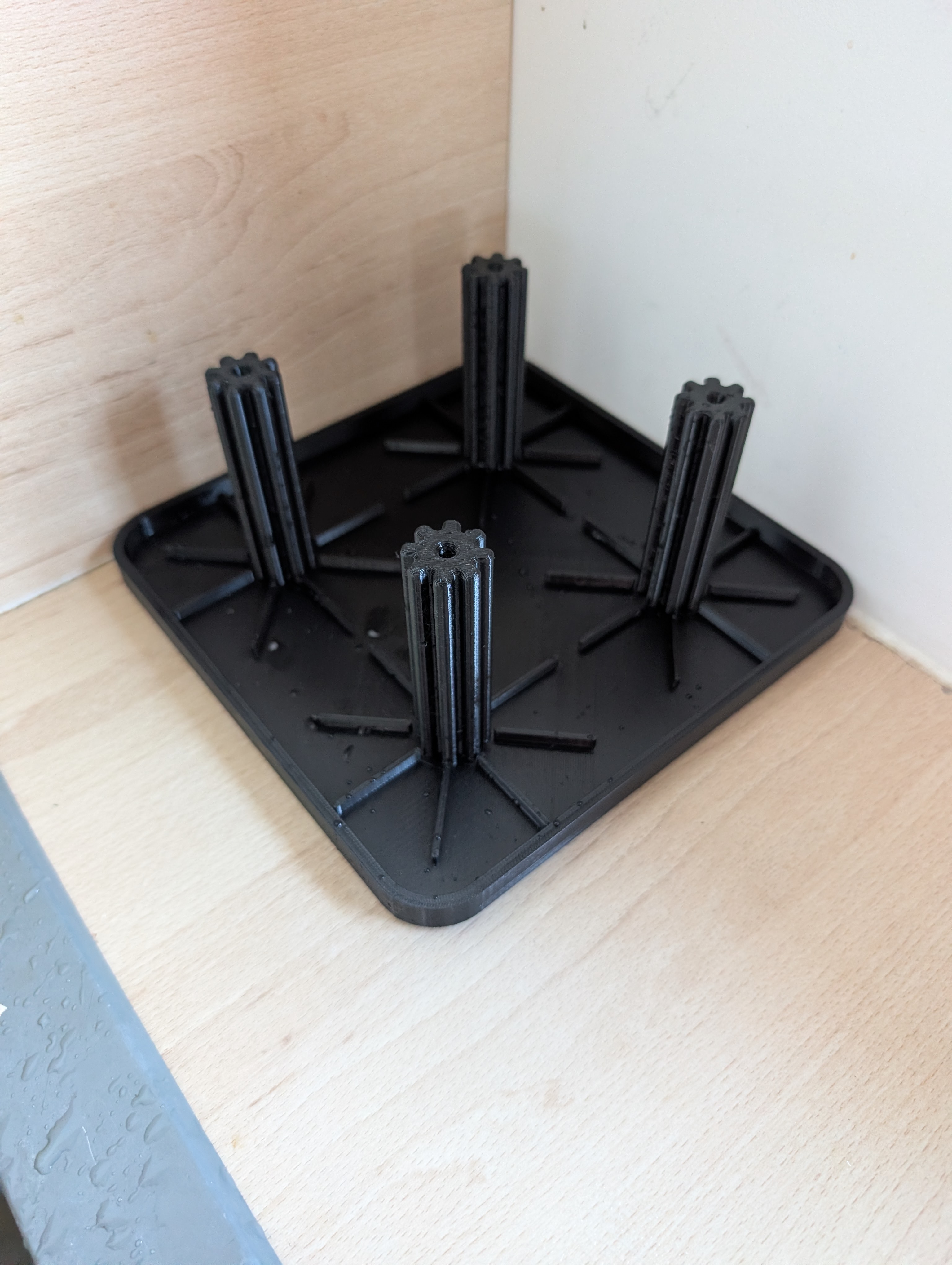 Reusable Bottle Dryer x4 3D model