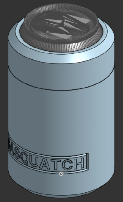 SASQUATCH 12oz Can Colster
