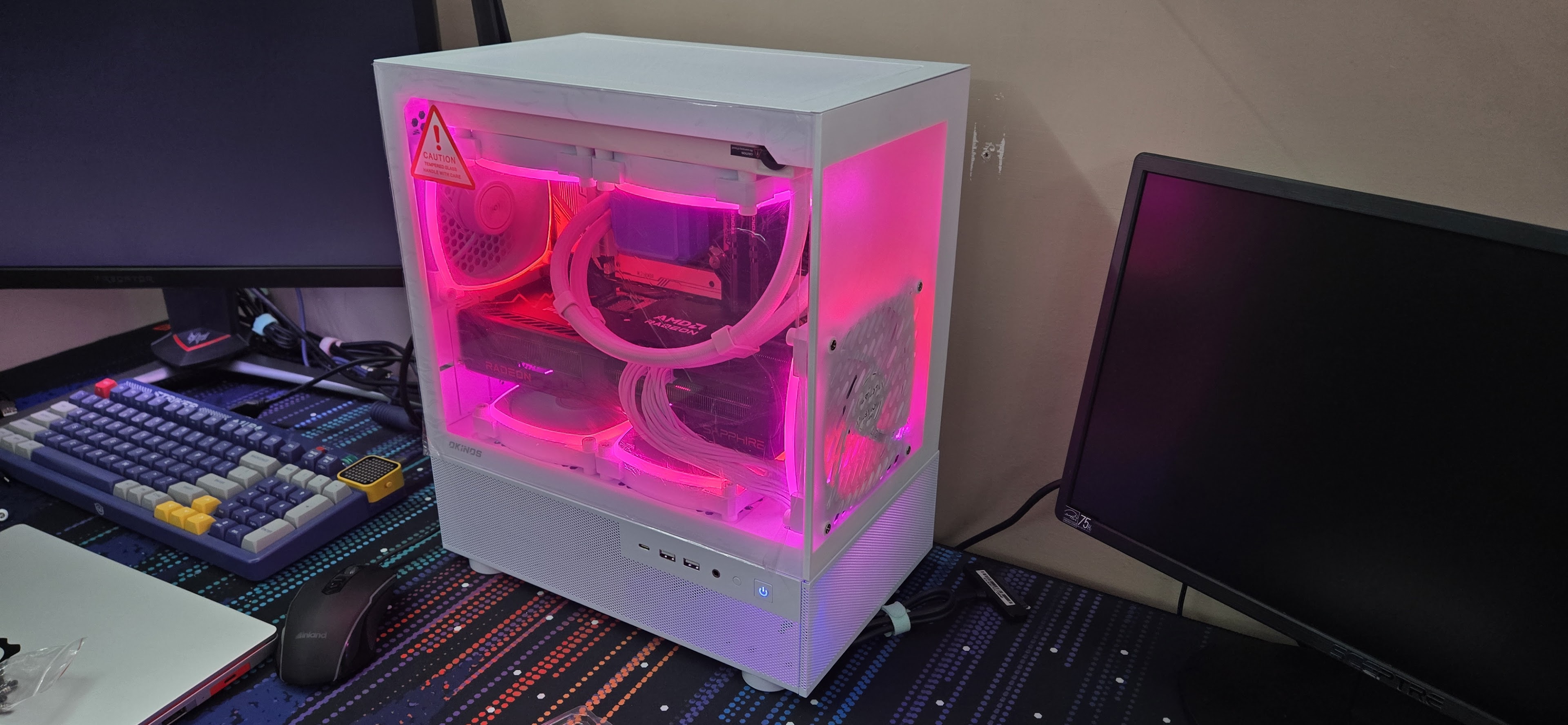 Okinos Aqua 3 Front Panel Mod