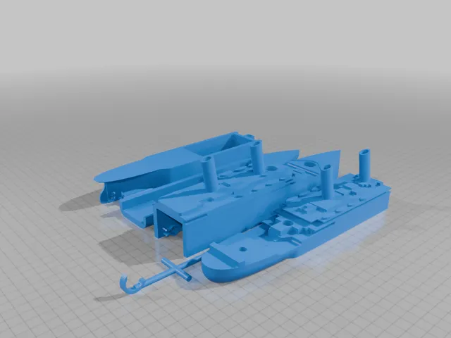 Sinkable titanic