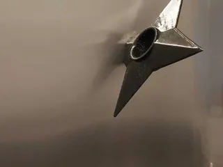 Shuriken fridge magnet by JLO3D | Download free STL model
