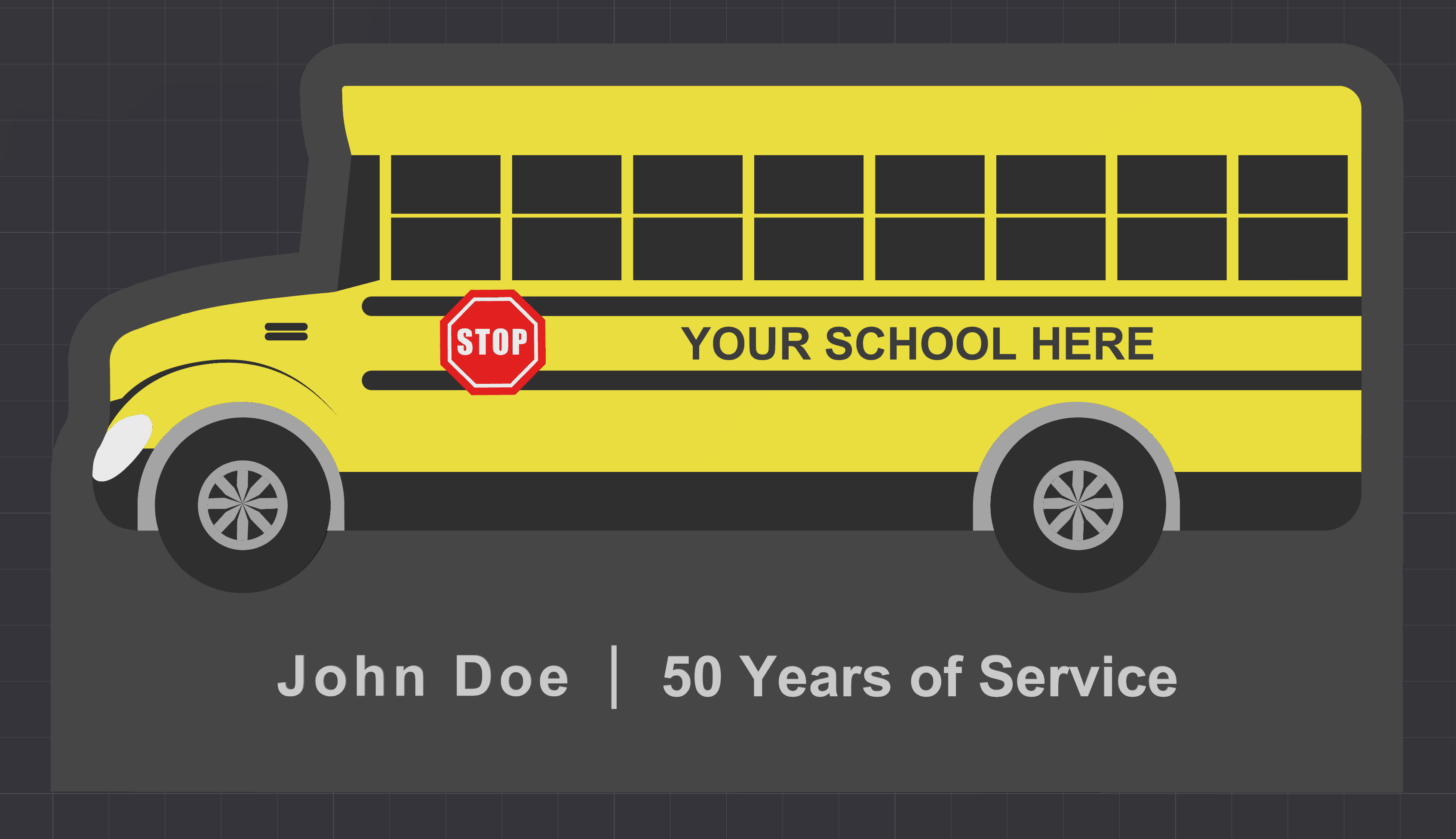School Bus Sign