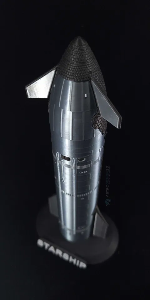 Starship V2 by Kmobrain - AstroDesign3D | Download free STL model