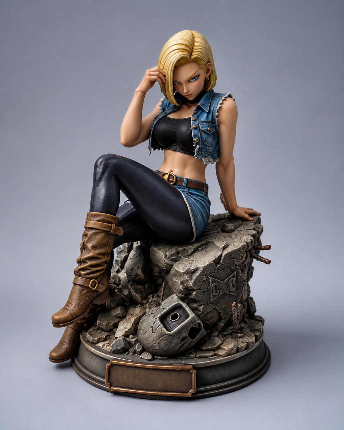 Android C18 figurine
