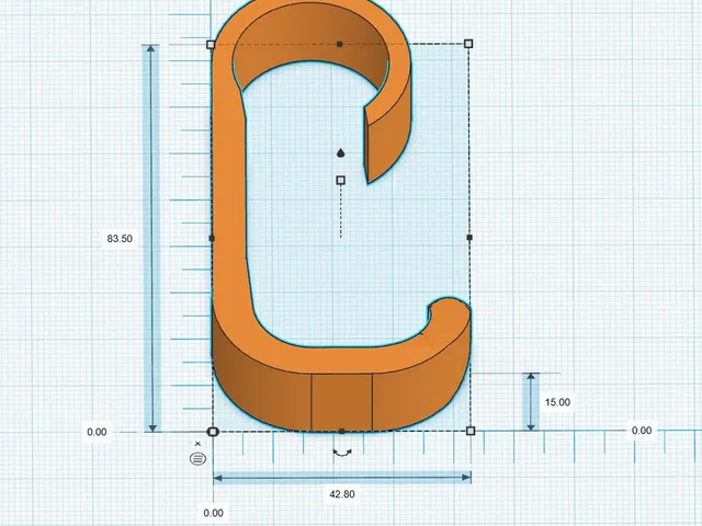 Hook for coat hanger rack 26mm