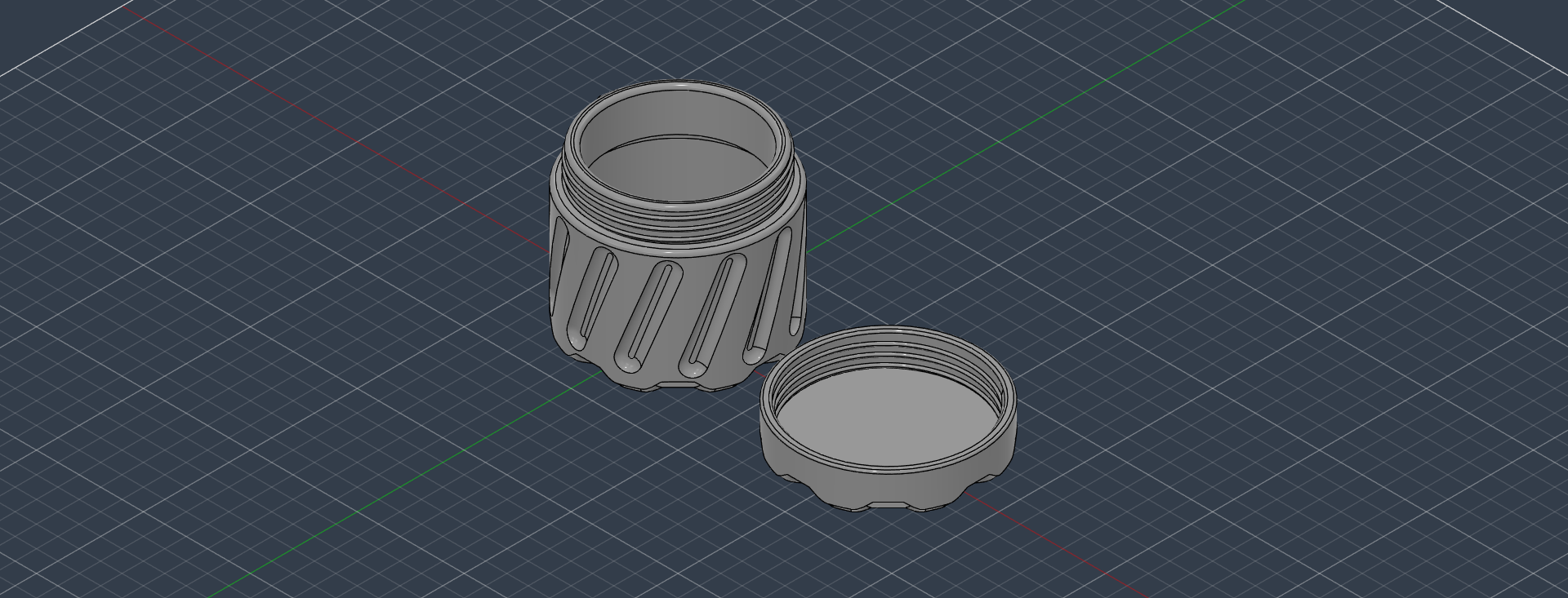 75x85mm EMBOSSED CONTAINER