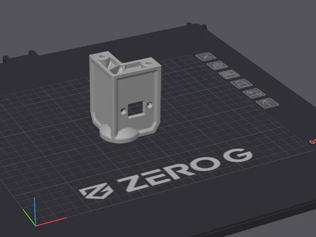 Zero G Electronics Enclosure 38mm Skirt Legs With RJ45 BTT MANTA8P