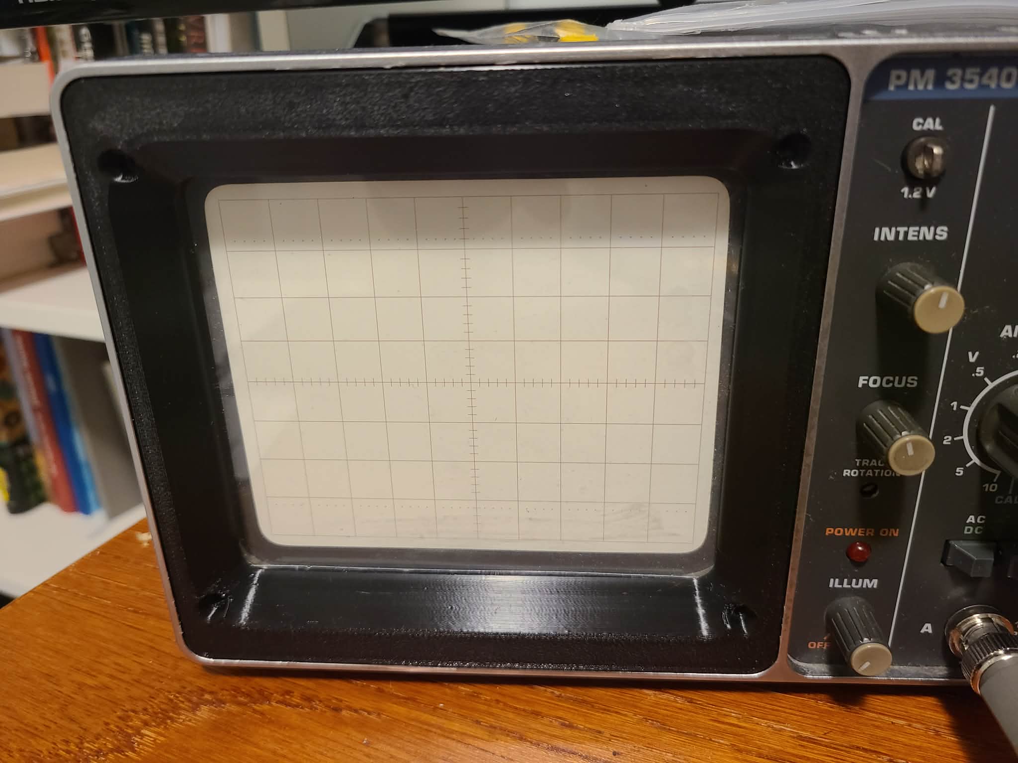 Philips PM2540 Oscilloscope Screen Cover 3D model