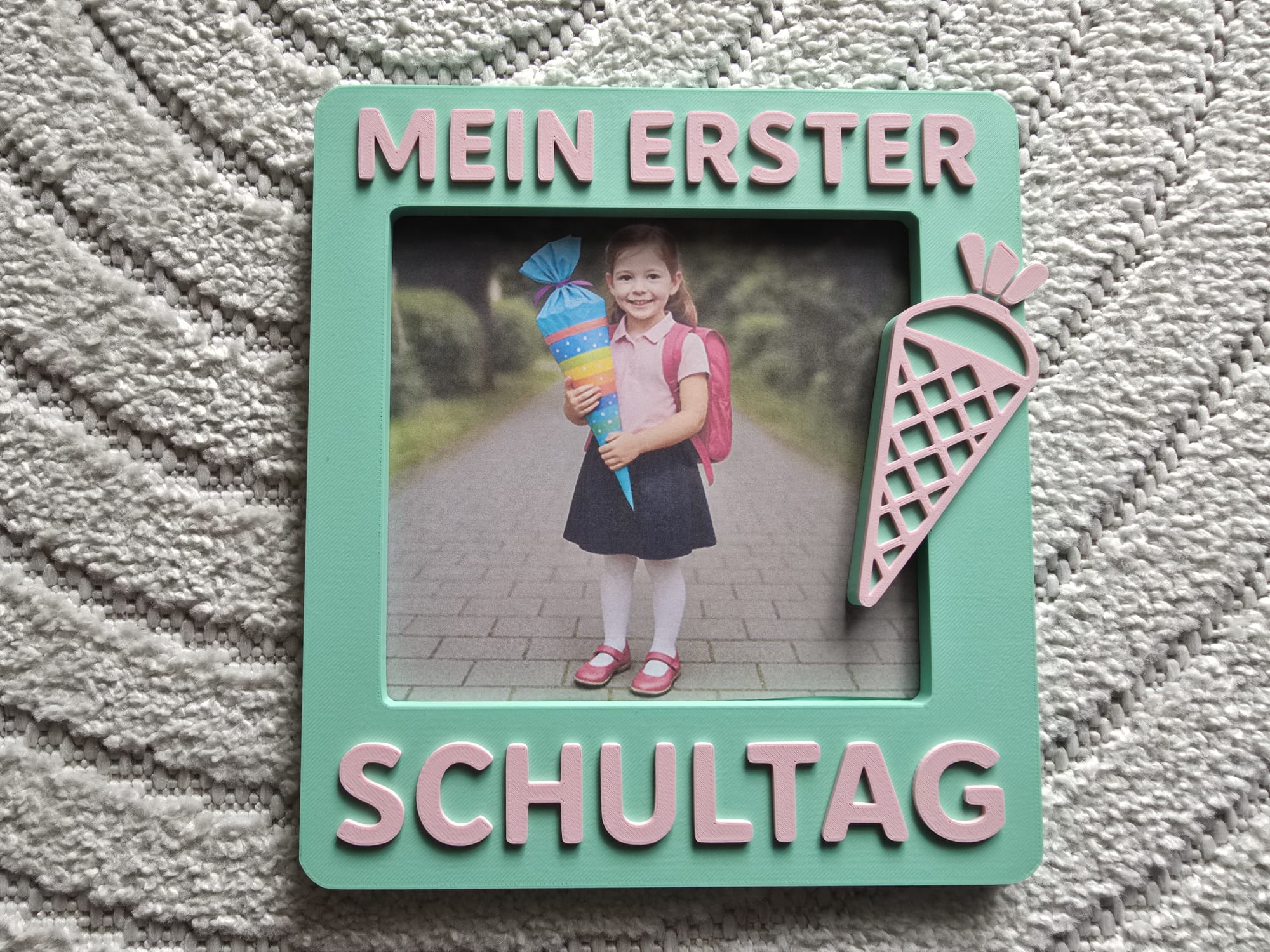 Mein erster Schultag Bilderrahmen