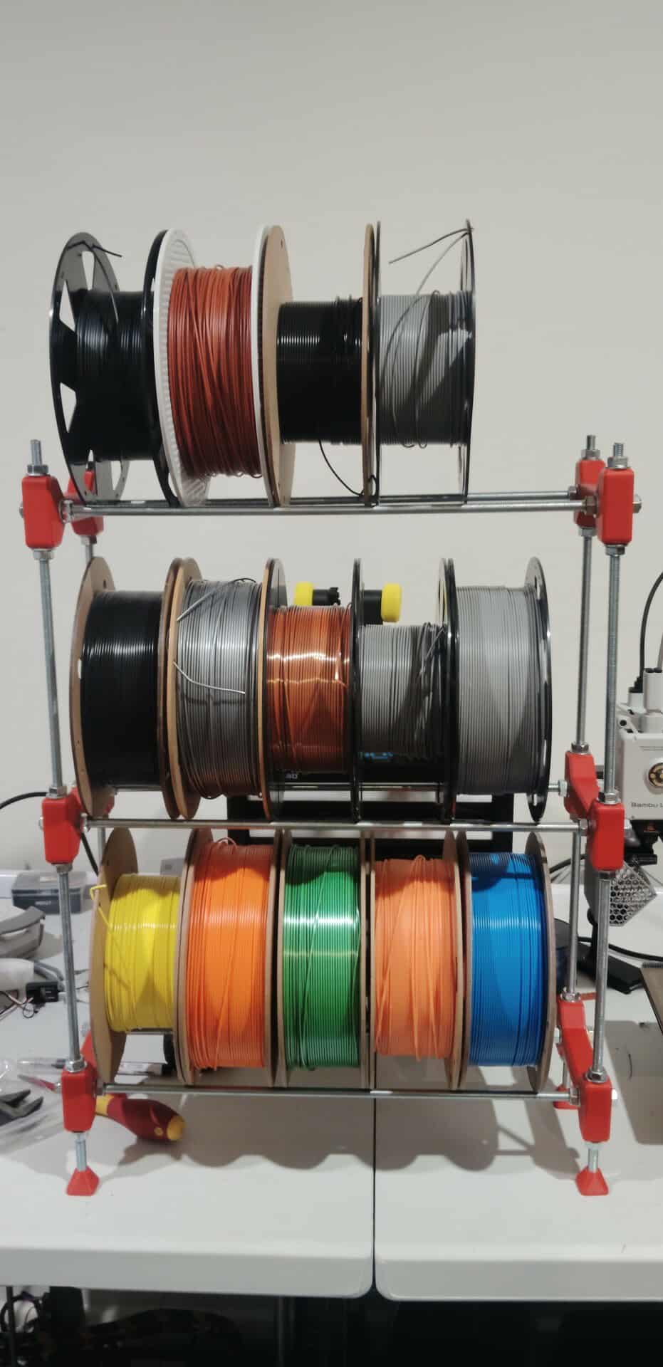 Fillament Spool Rack