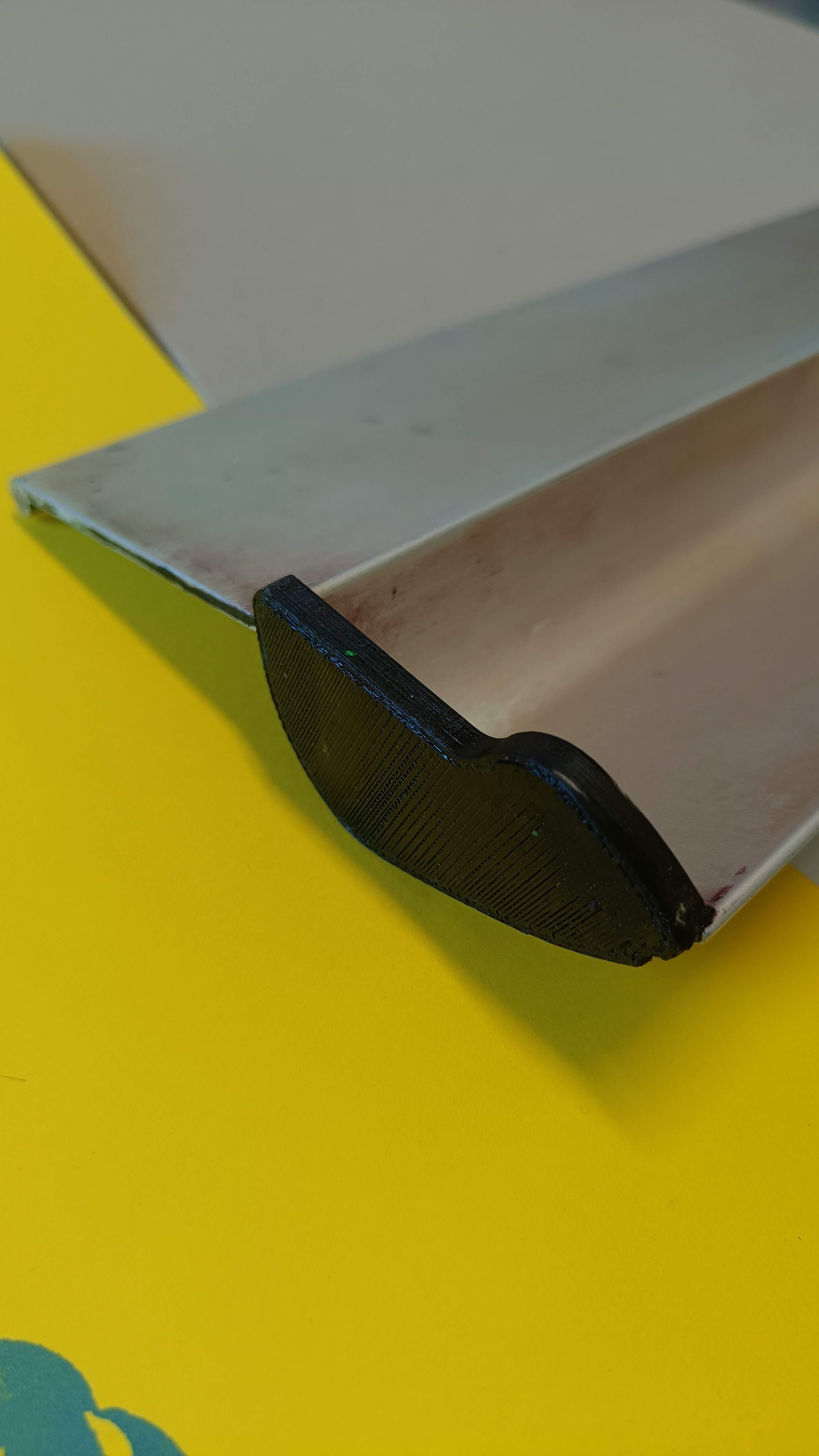 Scoop coater edge for Silk Screen