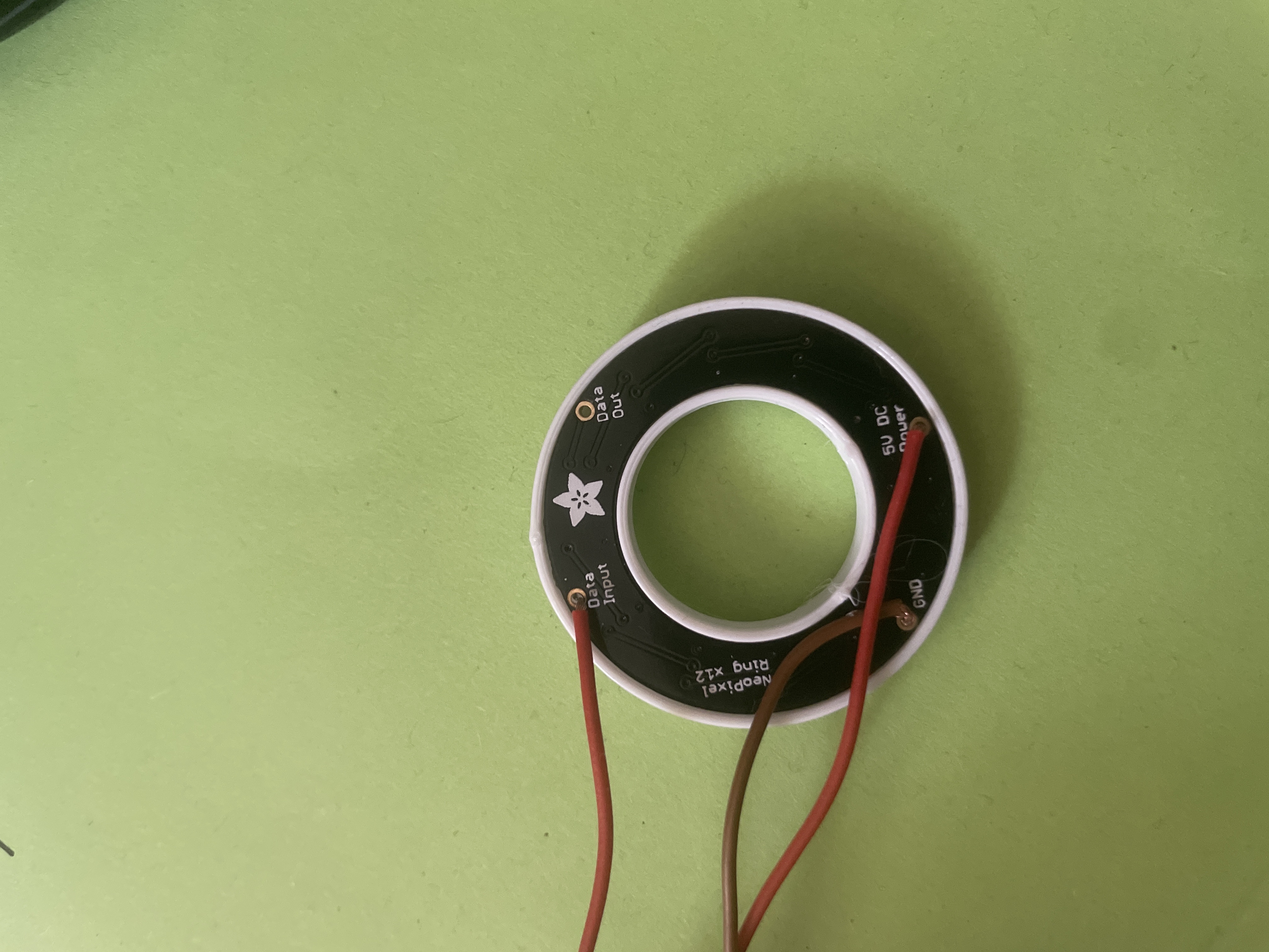 Miniatura 3 do modelo 3D NeoPixel Ring diffusor