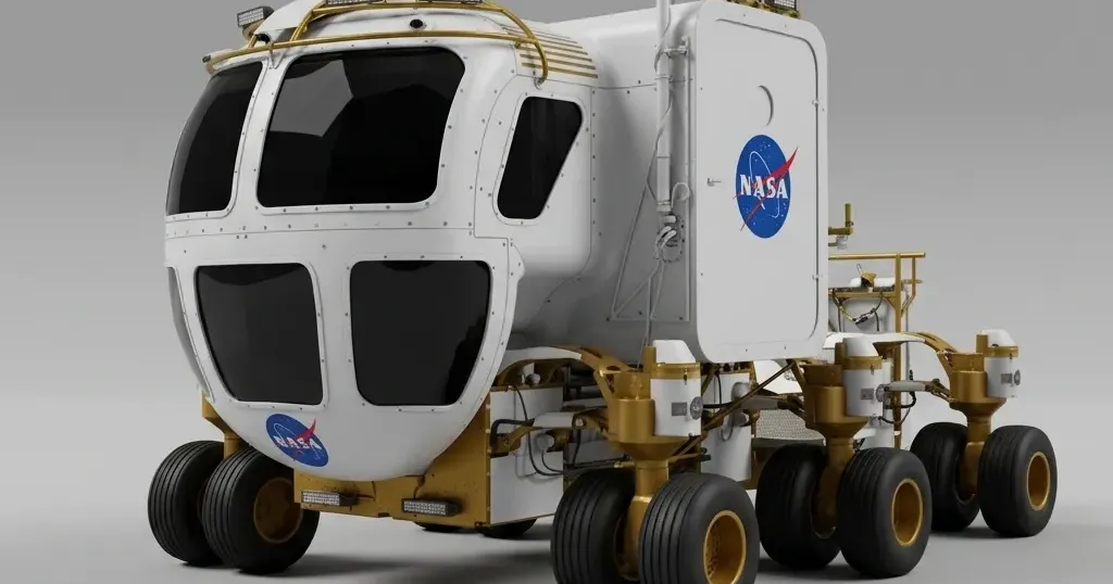 Space Transport Vehicles - NASA Lunar Electric Rover - 2 VERSIONS by ...