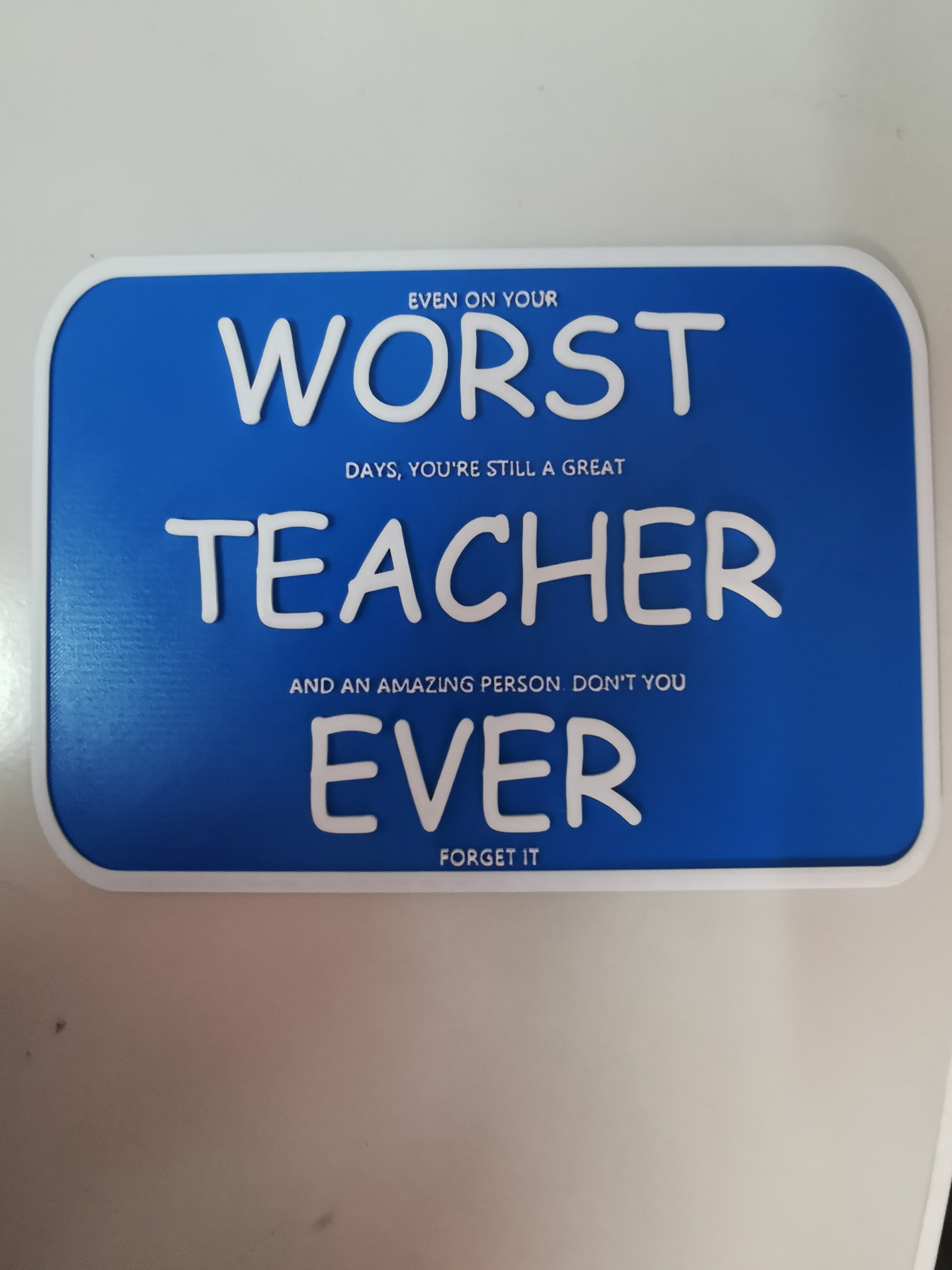 Worst Teacher Ever