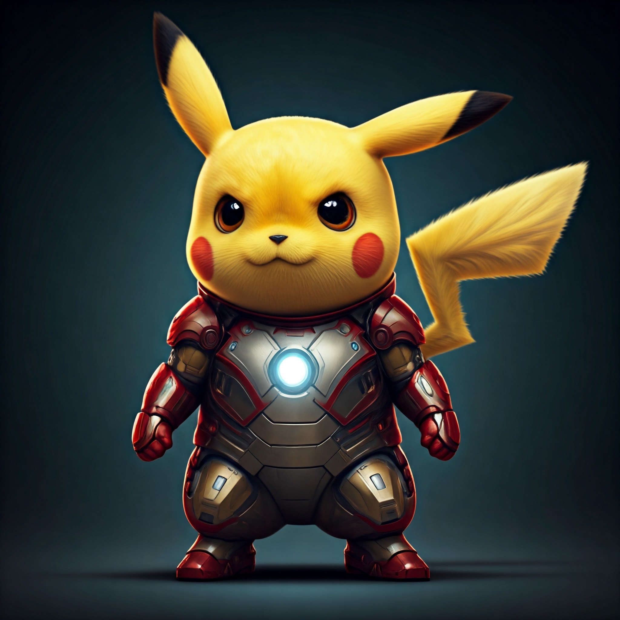 Pikachu x IronMan / Pokemon x Marvel