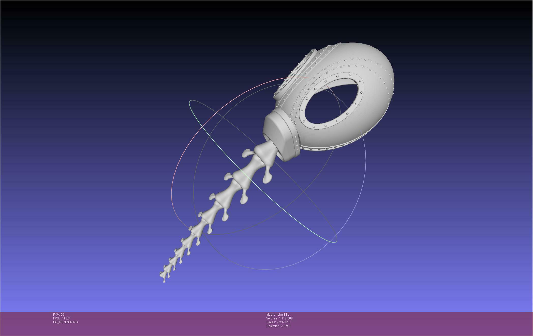Sandman Helm Printable Assembly