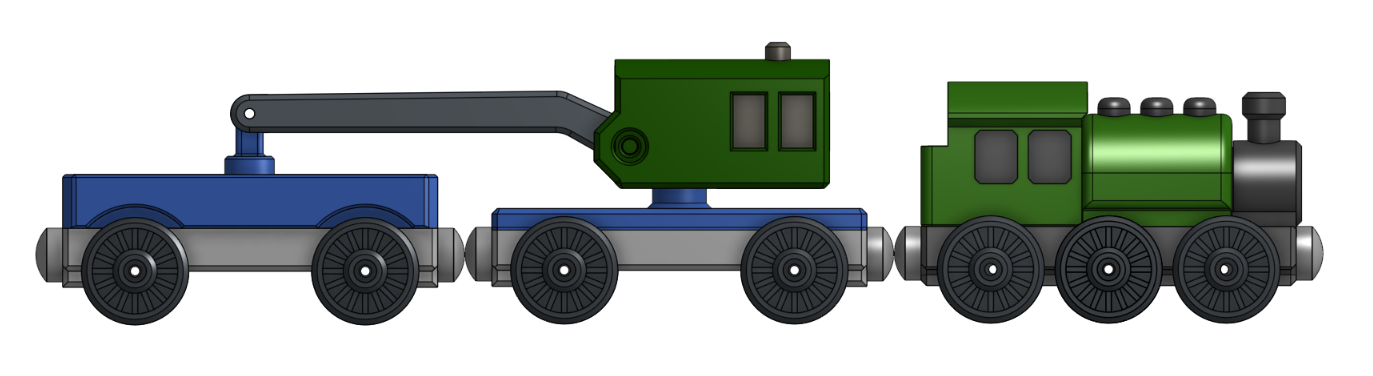 Breakdown Crane - Brio Compatible — miniatura 2