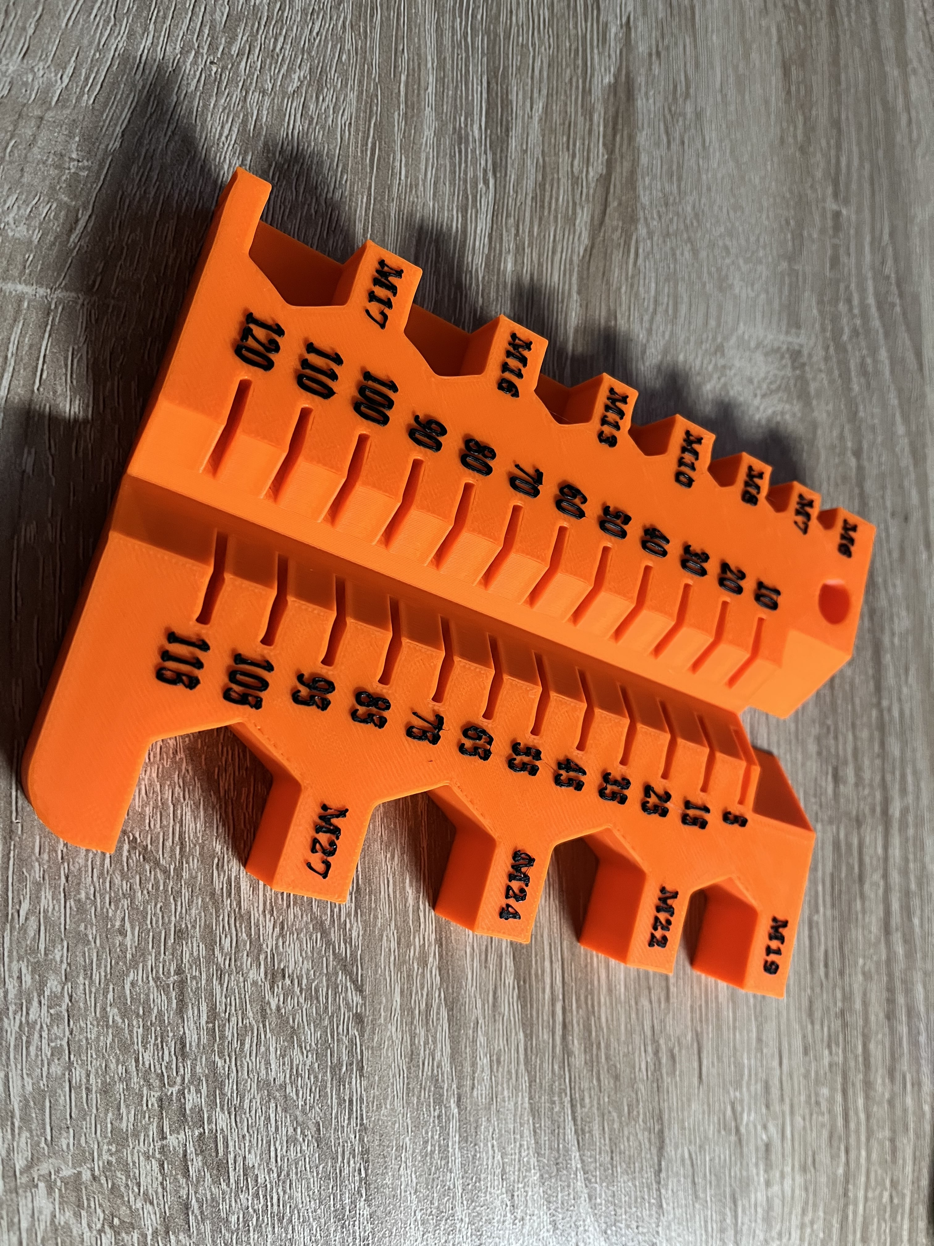 Metric Screw Measuring Tool M6-M27 up to 120mm