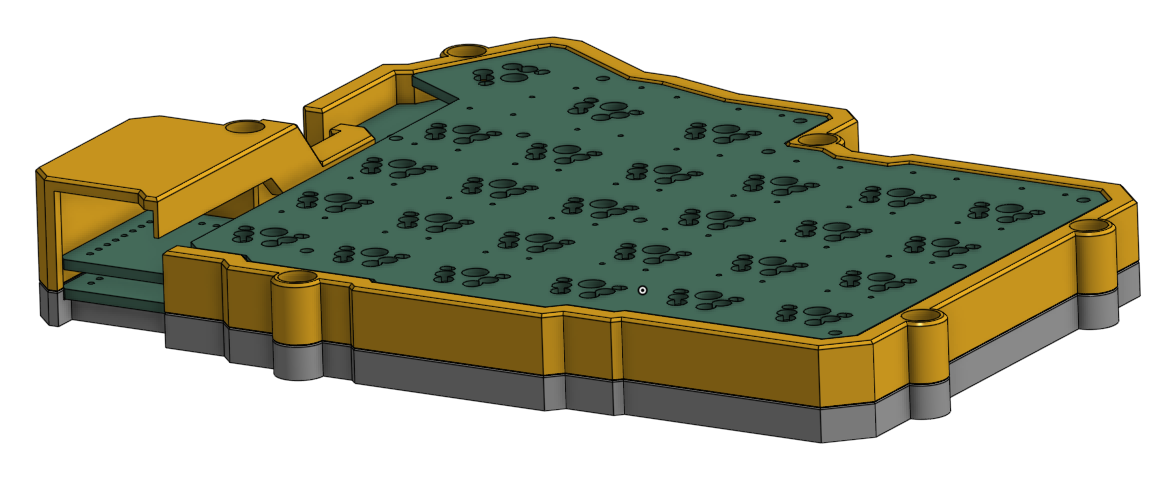 Silakka54 Slim Case V1.3 Aliexpress PCB