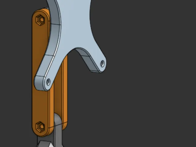 Miniature monitor VESA mount