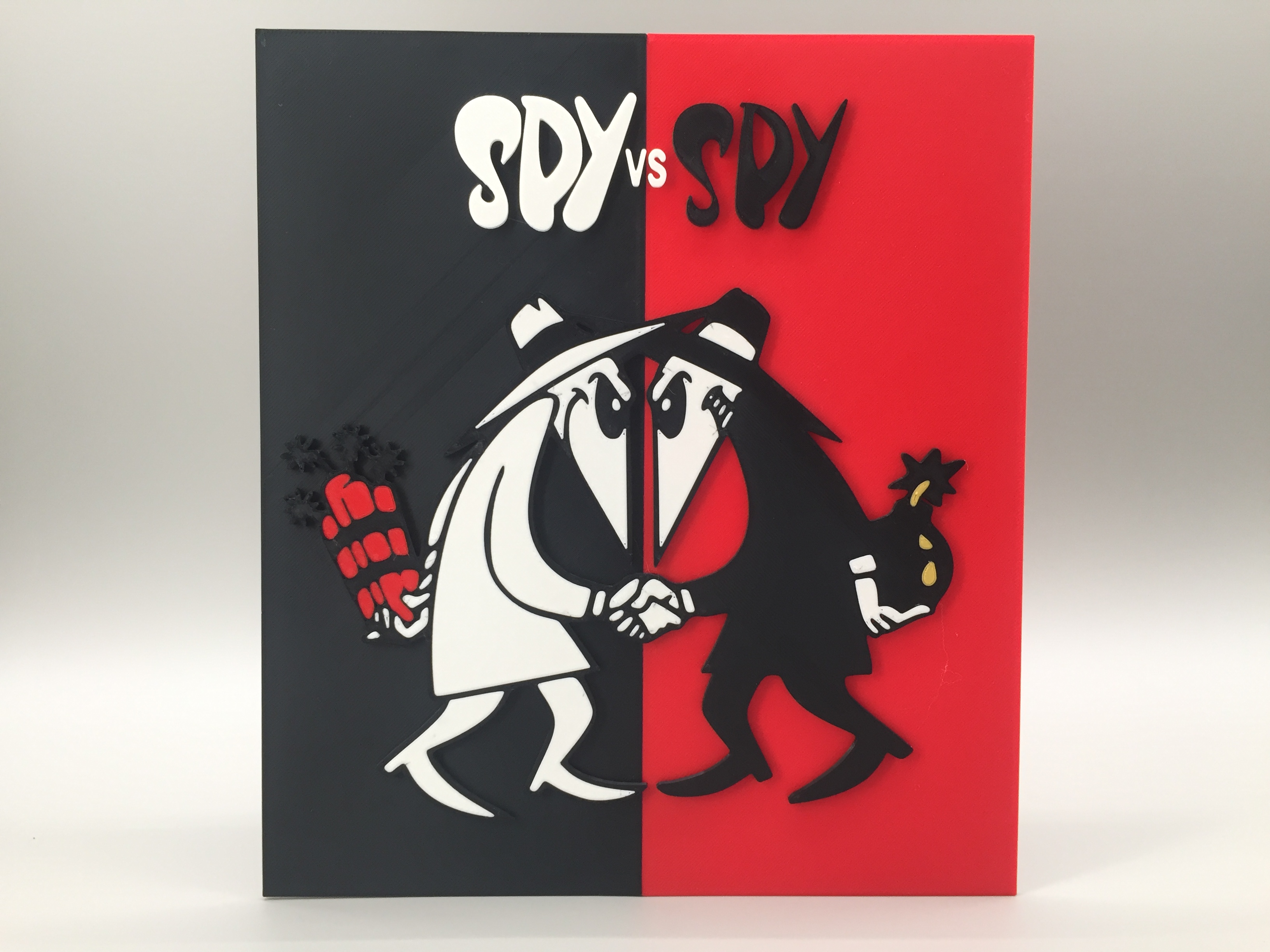 Spy vs Spy Sign