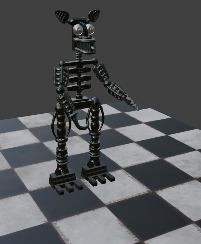 Fnaf foxy endoesqueleton