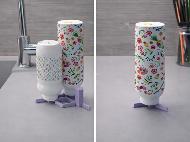 Bottle Dryer Hex Stand