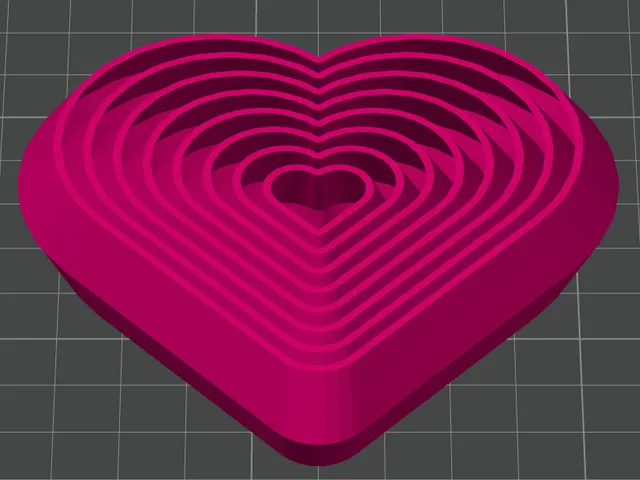 Cool heart fidget for valentines day.