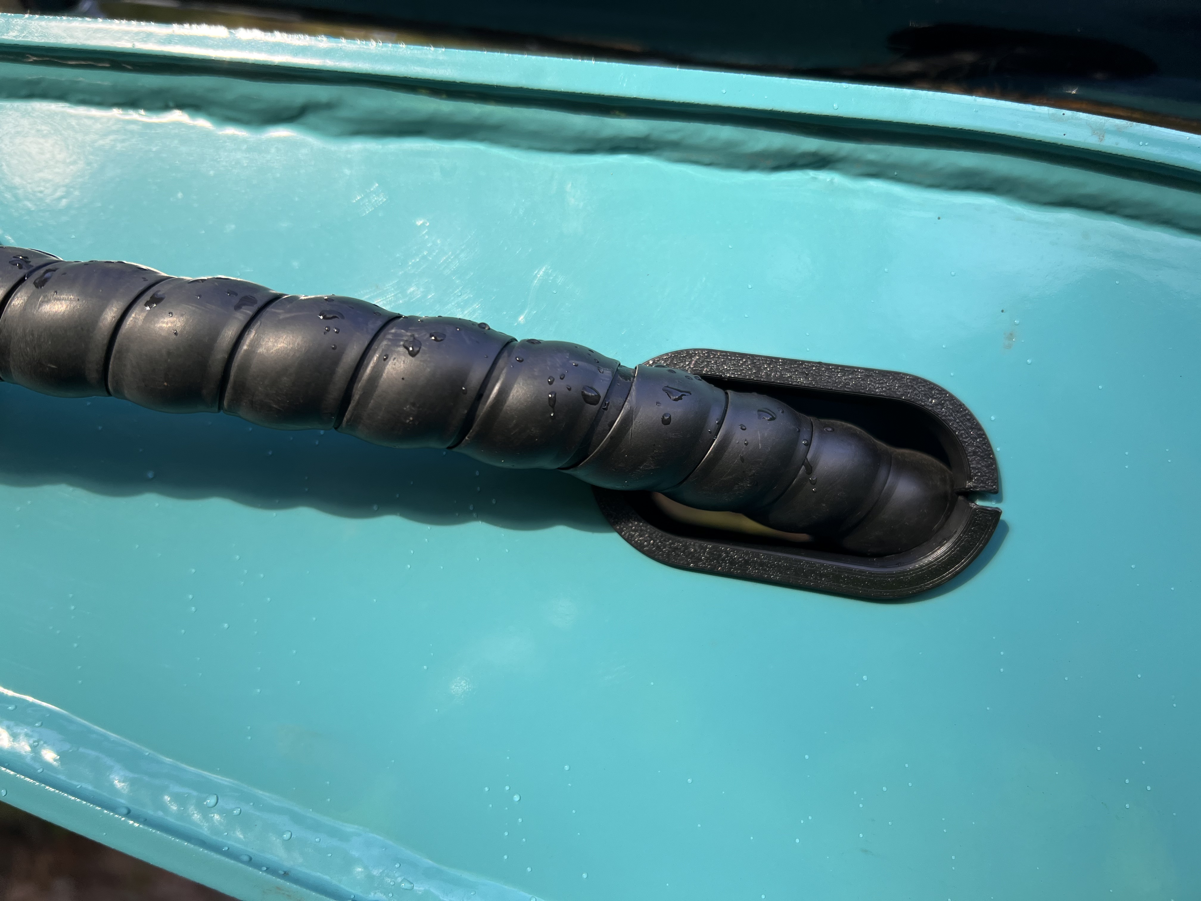 Mini Excavator Boom Pass Thru Grommets