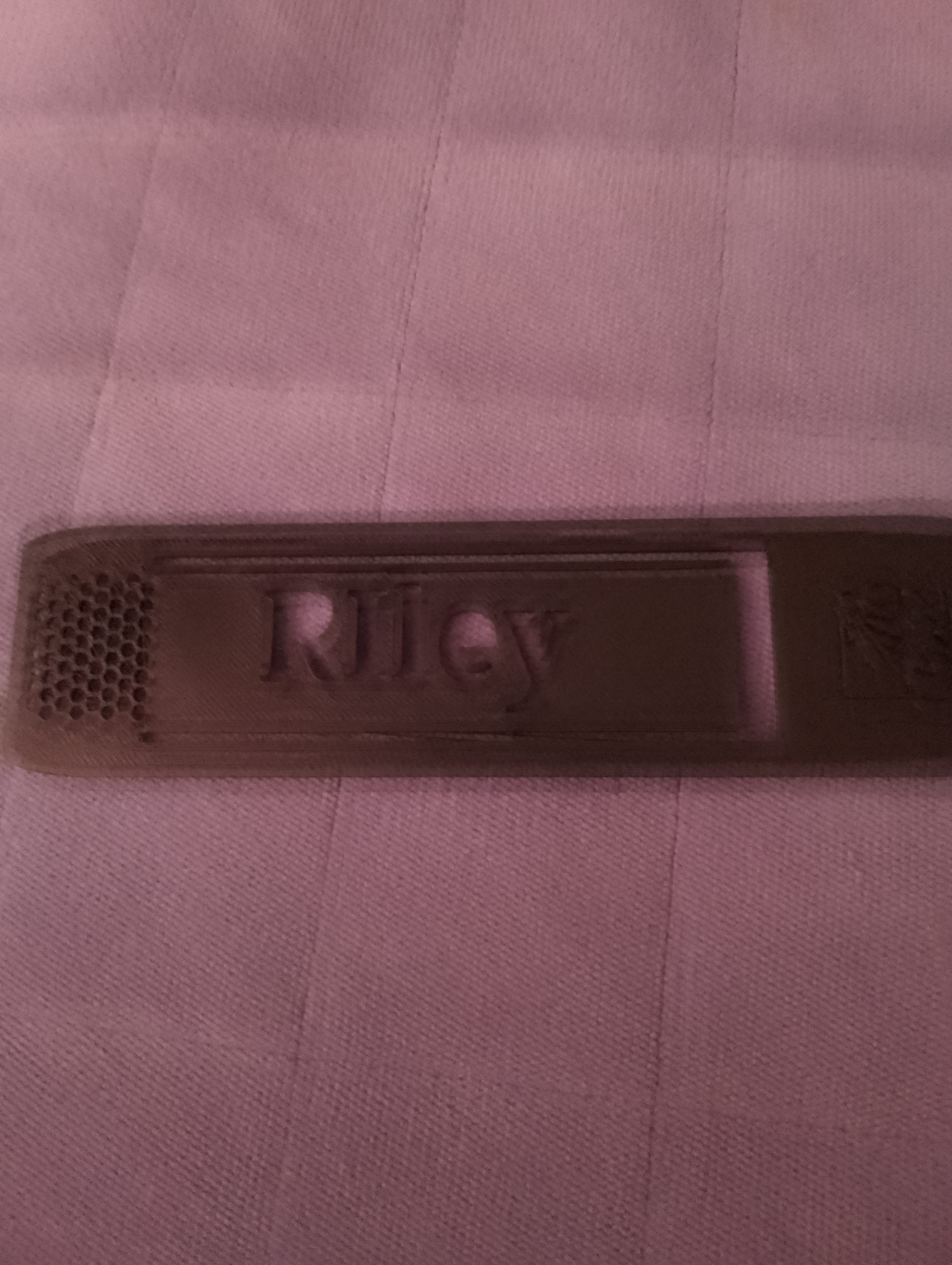 Miniatura 2 do modelo 3D Customizable Bookmark