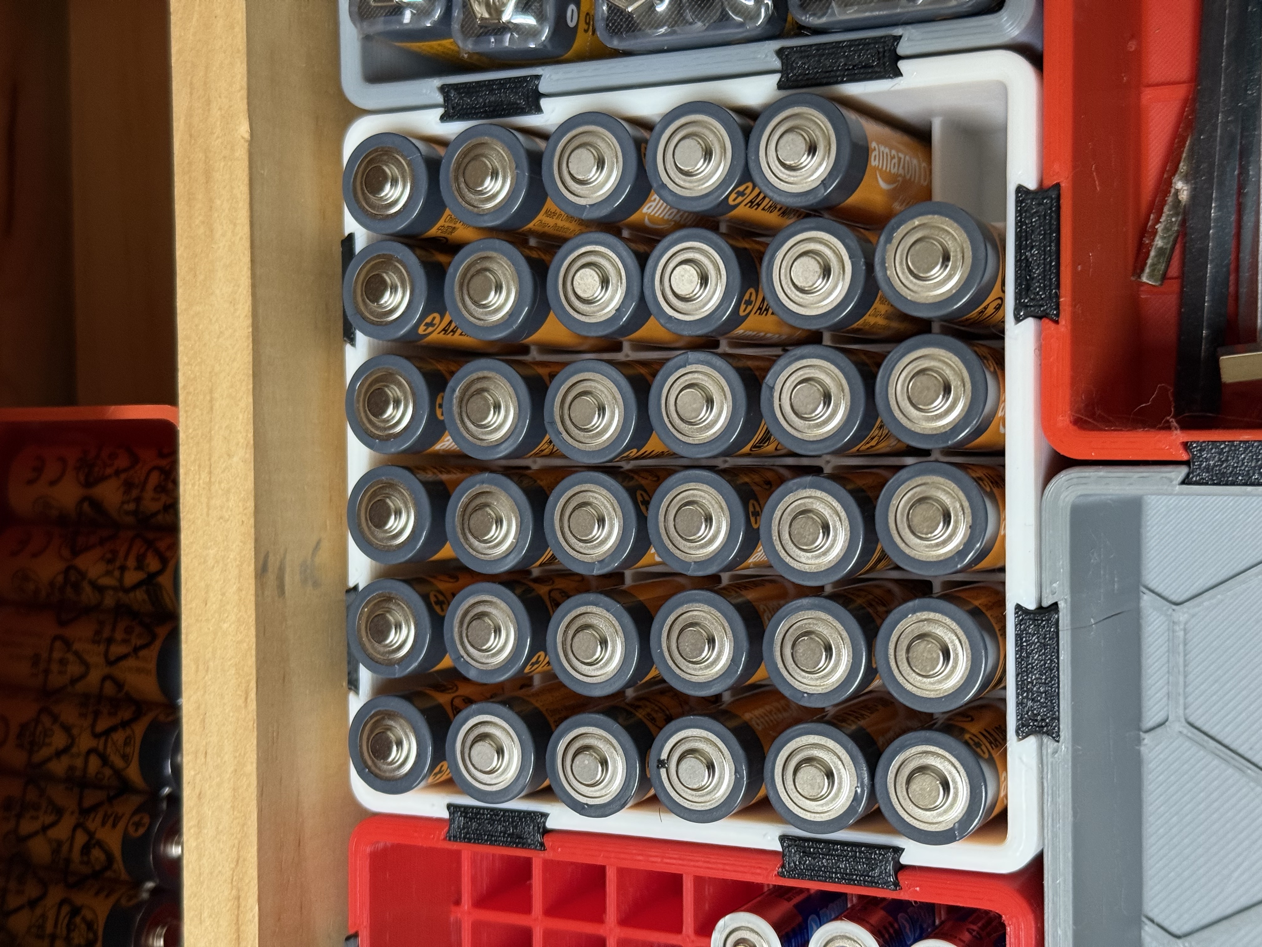 Catch All Trays - Battery Holder for AA, AAA & 9V