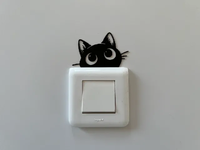 Wall Light Switch Decoration #6