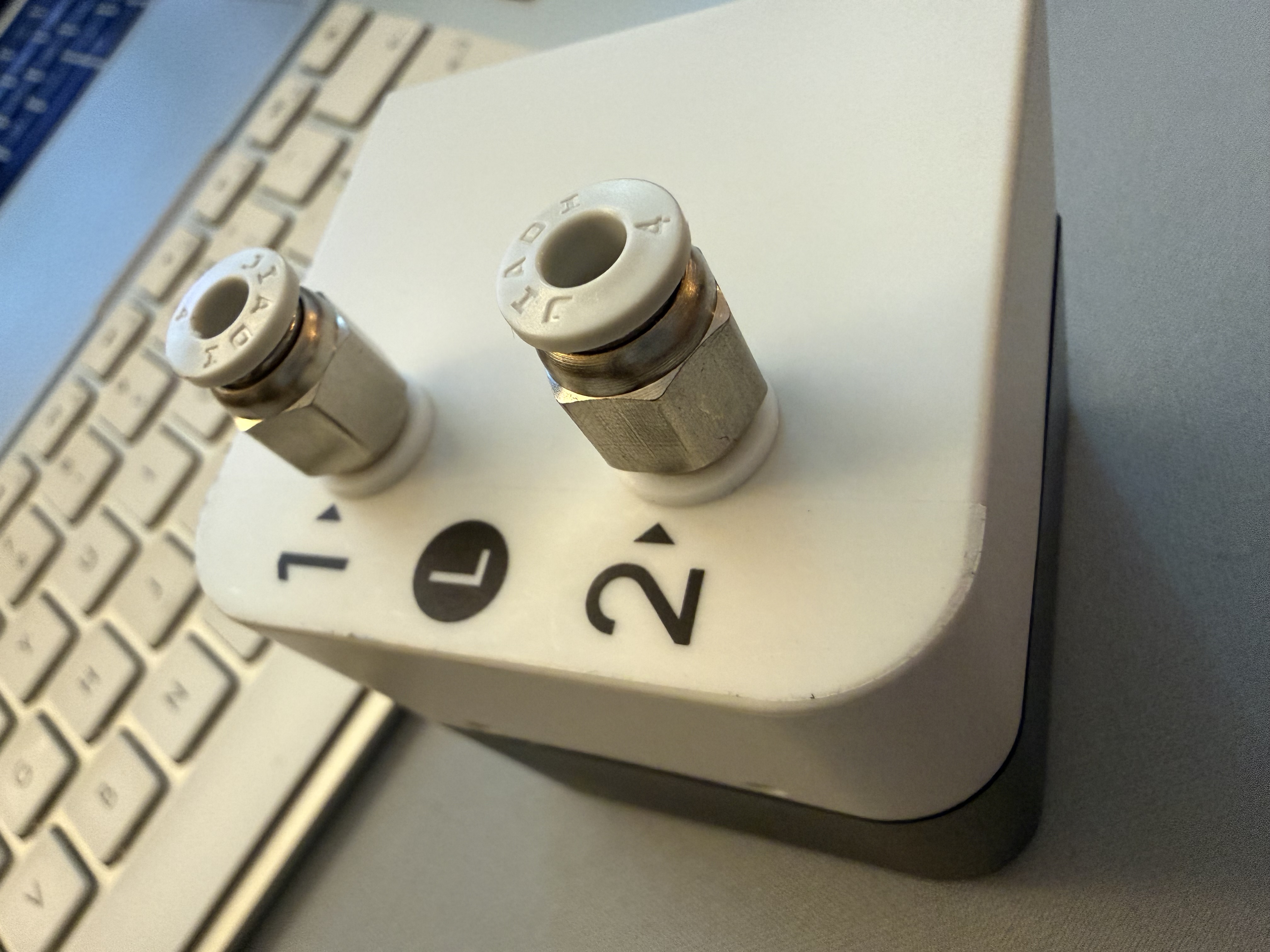 Snapmaker U1 to Dryer PTFE Tube Washer Set (M6 Coupler)