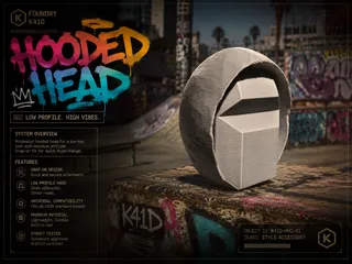 Dummy 13 Hooded Head