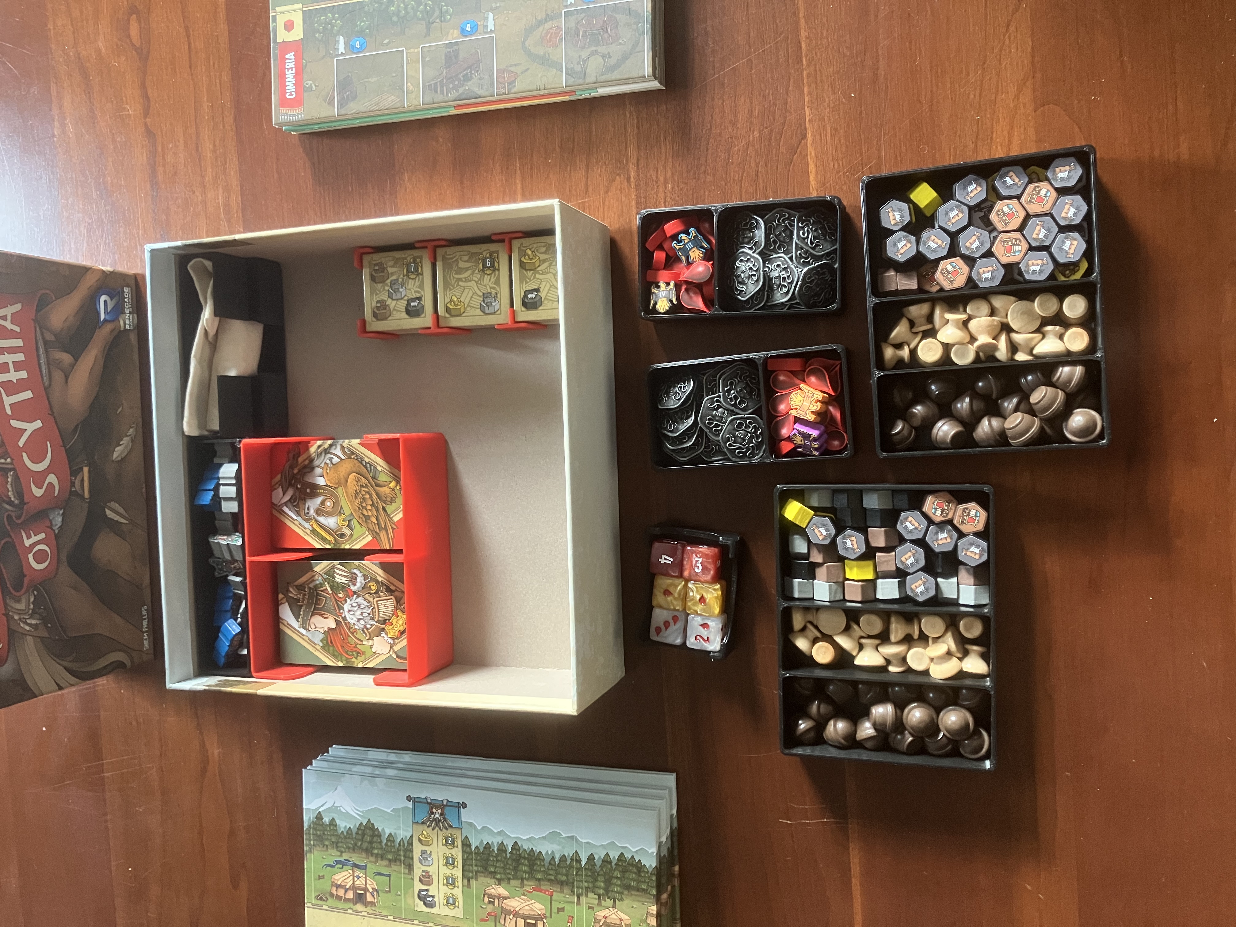 Raiders of Scythia box organizer 3D model