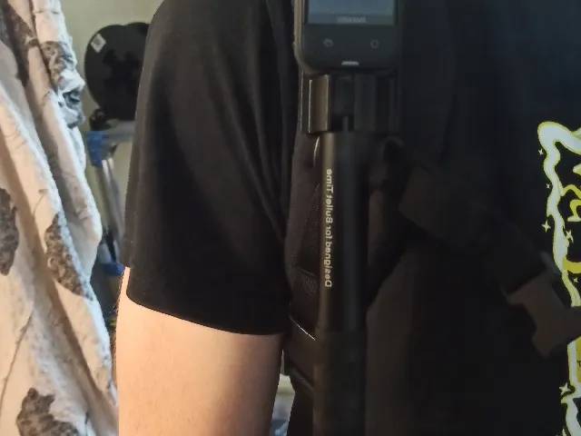 Insta360 selfie stick backpack holder