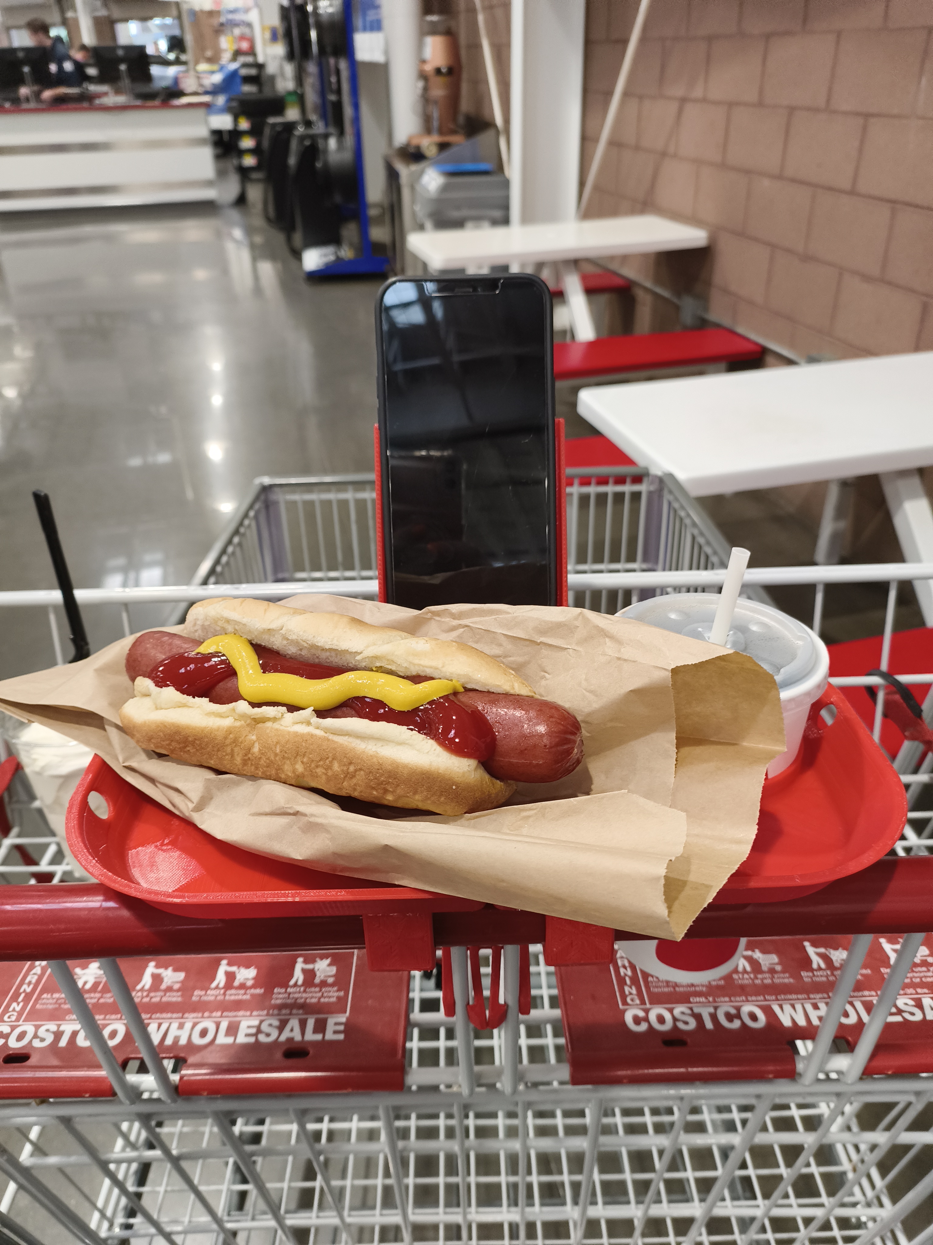 Costco Cart Folding Tray