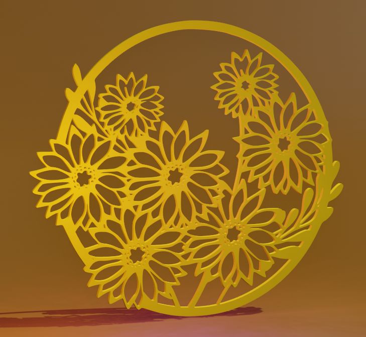 floral circle